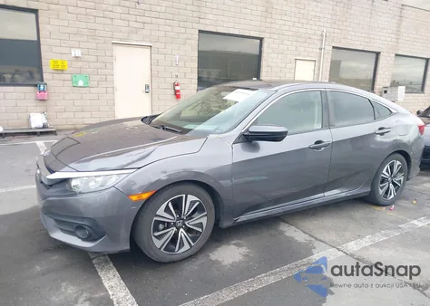 2018 Honda Civic Ex-T from USA, damaged, VIN JHMFC1F32JX005989